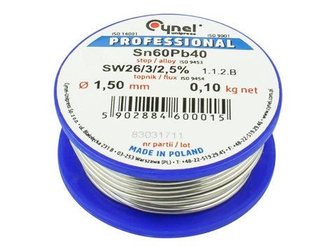 9634# Cyna 1,50/100g/spoiwo lc60-fsw26 cynel