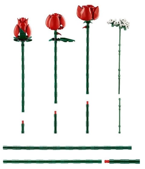 Klocki botanicals 10328 bukiet róż