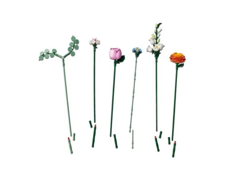 Klocki botanicals 10342 piękny bukiet różowych kwiatów