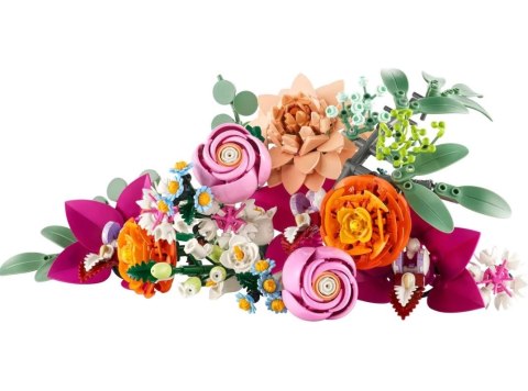 Klocki botanicals 10342 piękny bukiet różowych kwiatów