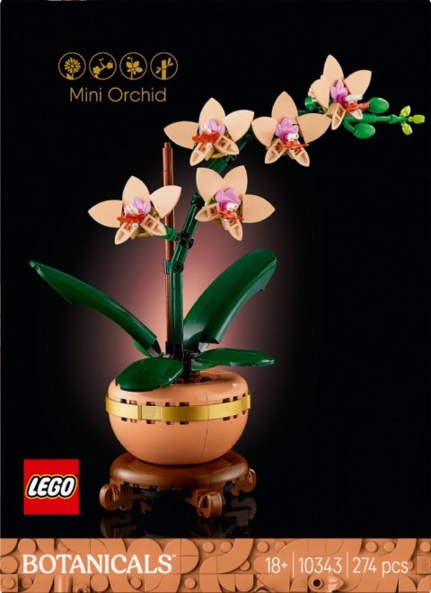 Klocki botanicals 10343 mała orchidea