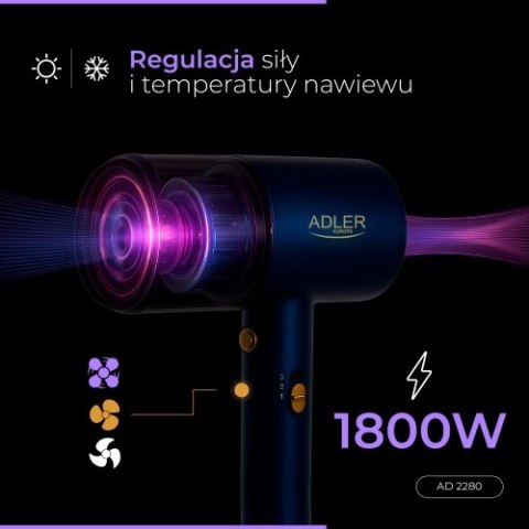AD 2280 Suszarka do włosów - 1800w