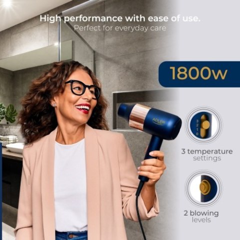 AD 2280 Suszarka do włosów - 1800w
