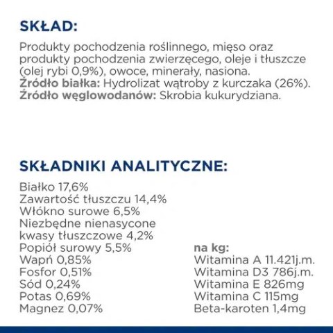 Hill's PD Prescription Diet Canine z/d Food Sensitivities Mini 1kg