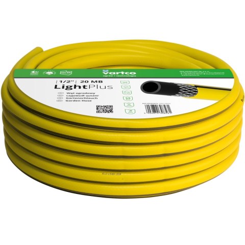 Wąż ogrodowy Vartco Light Plus 1/2" 20m