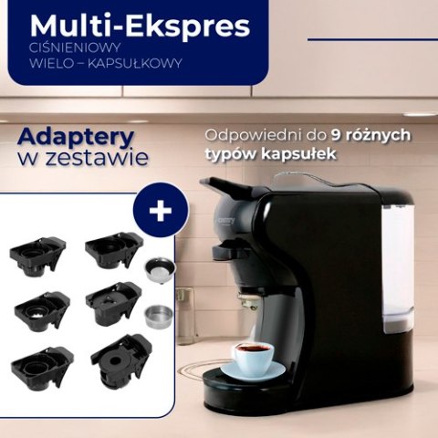 CR 4414 black Multi-ekspres ciśnieniowy wielo kapsułkowy
