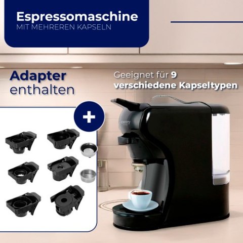 CR 4414 black Multi-ekspres ciśnieniowy wielo kapsułkowy