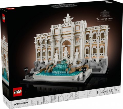 Klocki architecture 21062 fontanna di trevi