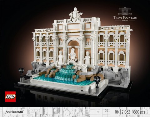 Klocki architecture 21062 fontanna di trevi