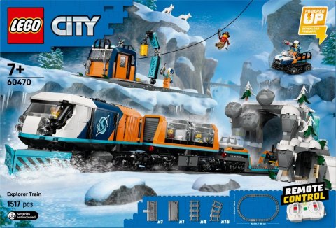 Klocki city 60470 ekspres polarny arktycznych odkrywców