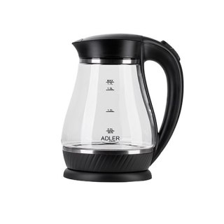 AD 1274 black Czajnik szklany 1,7l