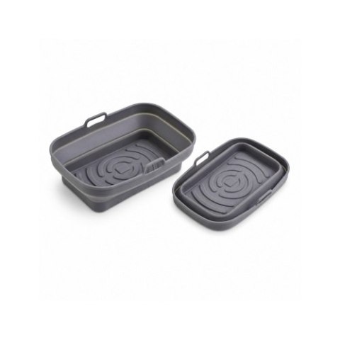 AD 6736 Tacka silikonowa do frytkownicy powietrznej | 19,8 cm x 13,1 cm | wielokrotnego użytku | silikon spożywczy bpa free