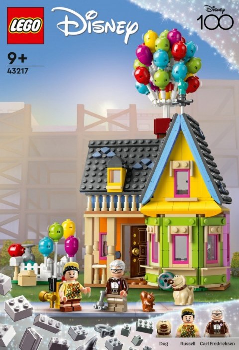 Klocki disney classic 43217 dom z bajki odlot