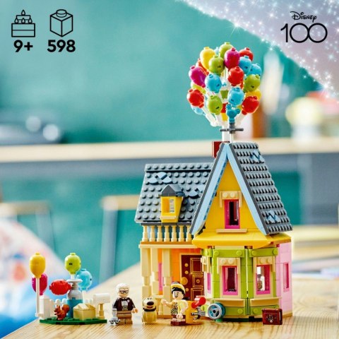 Klocki disney classic 43217 dom z bajki odlot