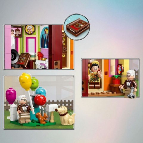 Klocki disney classic 43217 dom z bajki odlot