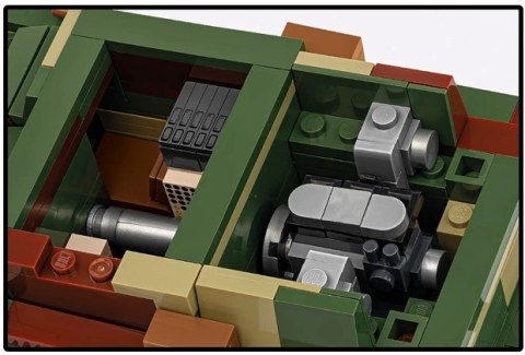 Klocki light tank 7tp 669 elementów