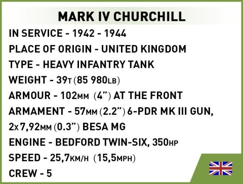 Klocki mark iv churchill 668 klocków