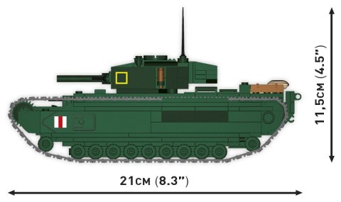 Klocki mark iv churchill 668 klocków