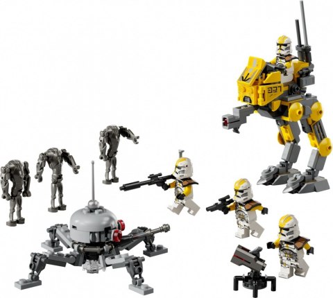 Klocki star wars 75431 zestaw bitewny - żołnierze-klony z 327. korpusu galaktycznego