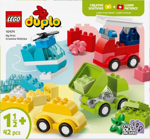 Klocki duplo 10474 kreatywne pojazdy
