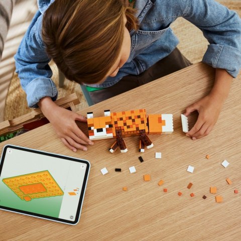 Klocki minecraft 21588 lis