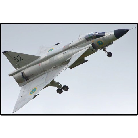 Klocki saab aj 37 viggen 881 elementów