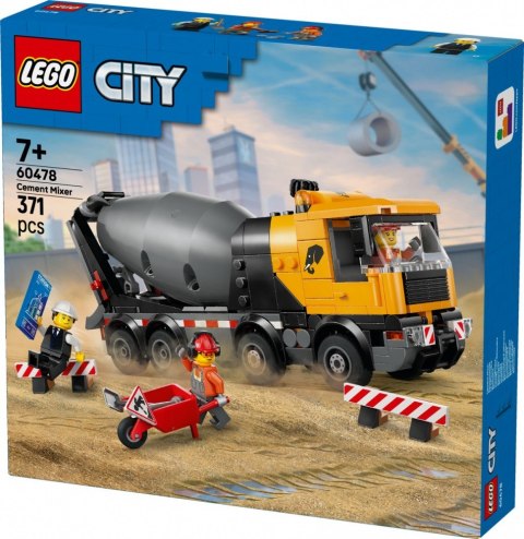 Klocki city 60478 betoniarka