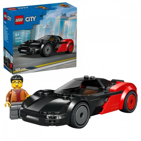 Klocki city 60486 supersamochód elektryczny