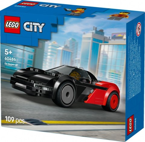 Klocki city 60486 supersamochód elektryczny