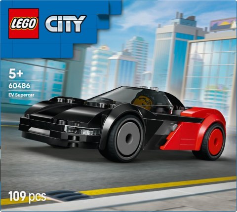 Klocki city 60486 supersamochód elektryczny