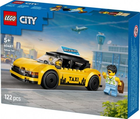 Klocki city 60487 Żółta taksówka