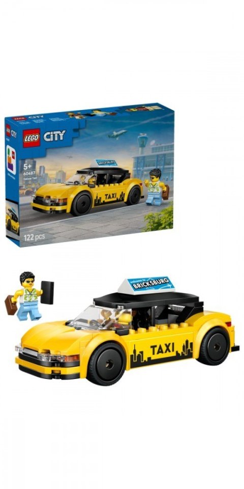 Klocki city 60487 Żółta taksówka