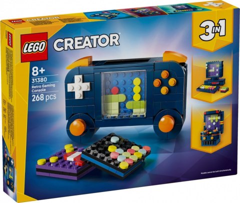 Klocki creator 31380 konsola do gry retro
