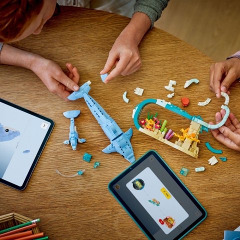Klocki creator 31385 zwierzęta morskie: piękny delfin