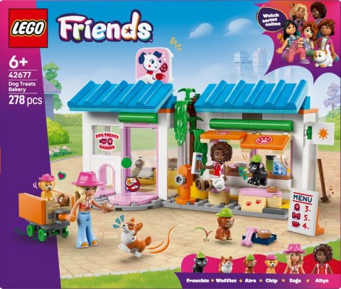 Klocki friends 42677 piekarnia z psimi przysmakami