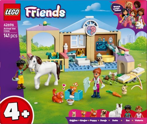 Klocki friends 42696 lecznica dla zwierząt