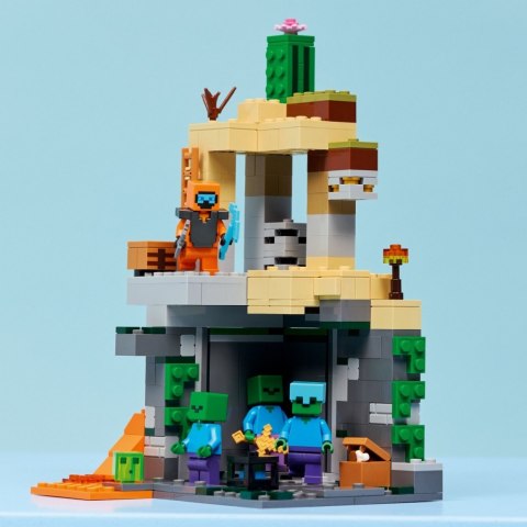 Klocki minecraft 21587 loch zombie