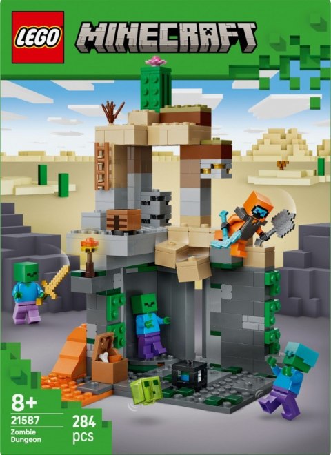 Klocki minecraft 21587 loch zombie