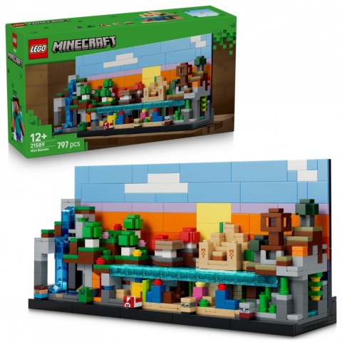 Klocki minecraft 21589 minibiomy