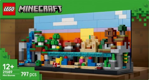 Klocki minecraft 21589 minibiomy