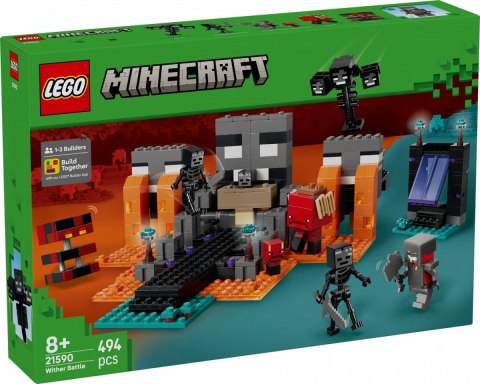 Klocki minecraft 21590 walka z witherem