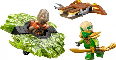 Klocki ninjago 71850 lloyd kontra ziemny potwór na spinnerze