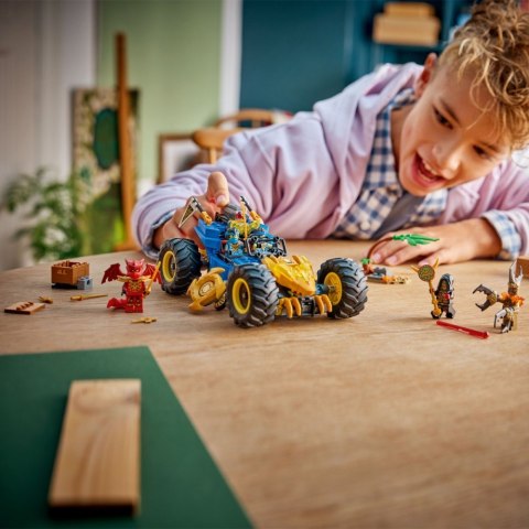 Klocki ninjago 71856 wielofunkcyjny samochód jaya