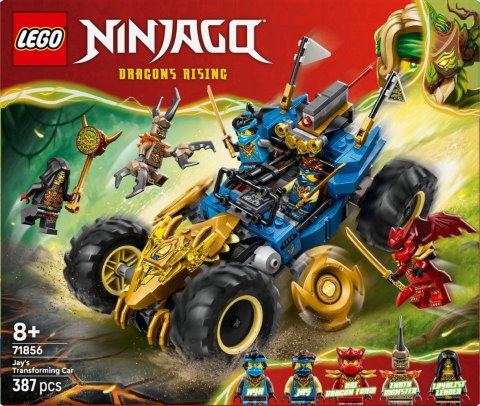 Klocki ninjago 71856 wielofunkcyjny samochód jaya