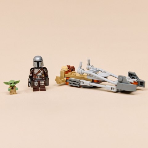Klocki star wars 75436 Śmigacz mandalorianina i grogu