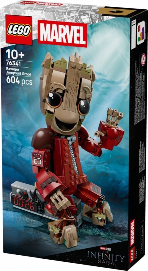 Klocki super heroes 76341 groot w stroju ravagera