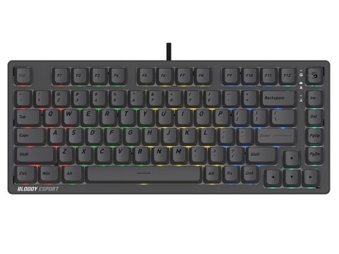 Klawiatura magnetyczna A4TECH BLOODY MS76 USB Magnetic Iron Grey