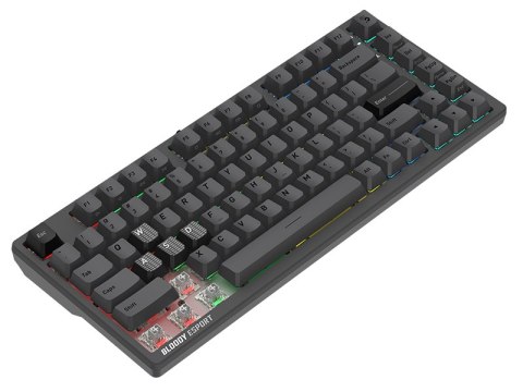 Klawiatura magnetyczna A4TECH BLOODY MS76 USB Magnetic Iron Grey