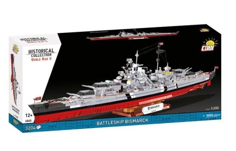 Klocki battleship bismarck 3204 klocków