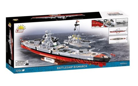 Klocki battleship bismarck 3204 klocków